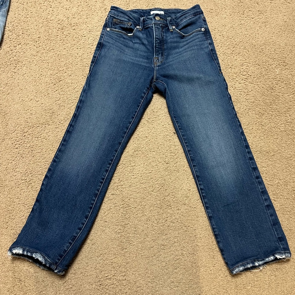 Good American Cropped Bootcut Jeans - Picture 6 of 8